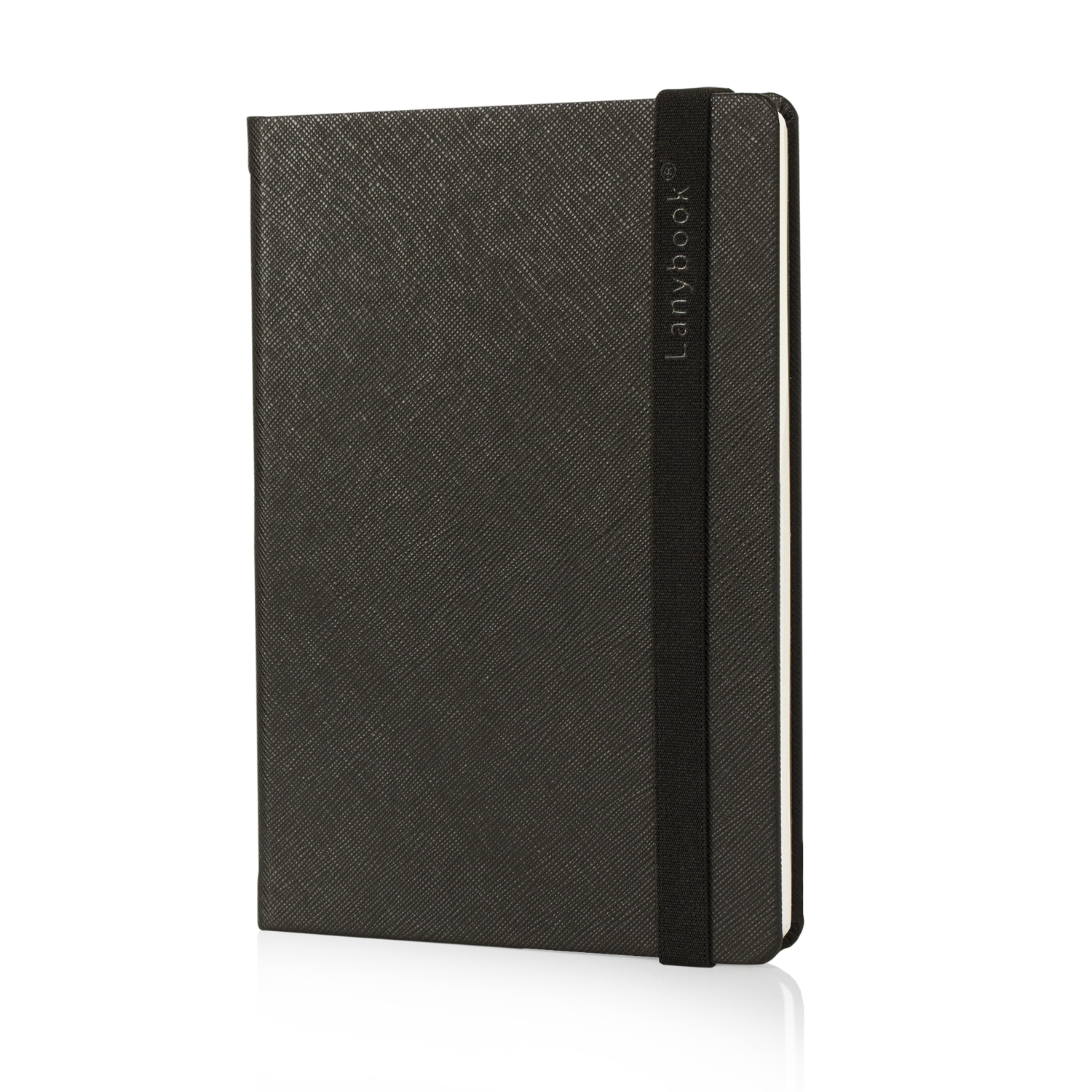 Lanybook Saffiano black