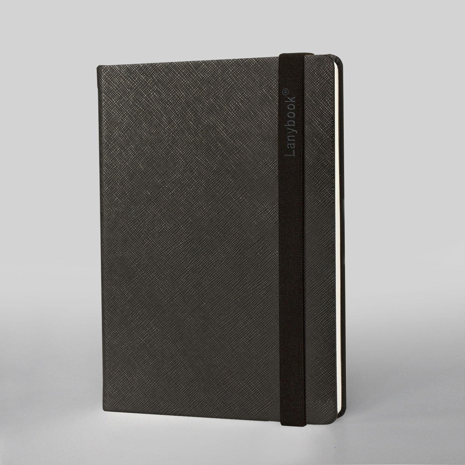 Lanybook Saffiano schwarz
